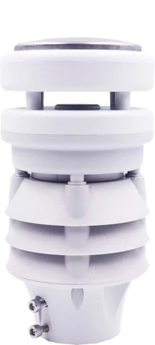 XF600AL 6 in 1 초음파 기상 관측소 센서 Modbus RS485 풍속 방향 온도 습도 압력 강우량